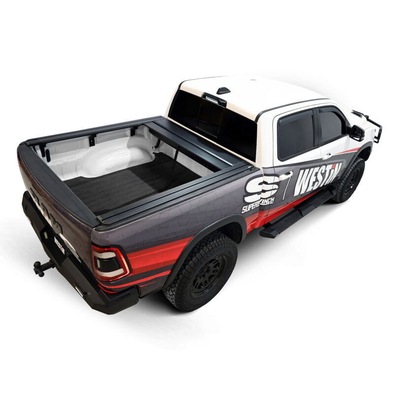 Westin 19-26 Ram 1500 (New Body)(Excl. RamBox) 5ft 7in Bed Manual Retractable Tonneau Cover - Black - 19-64705 Photo - lifestyle view