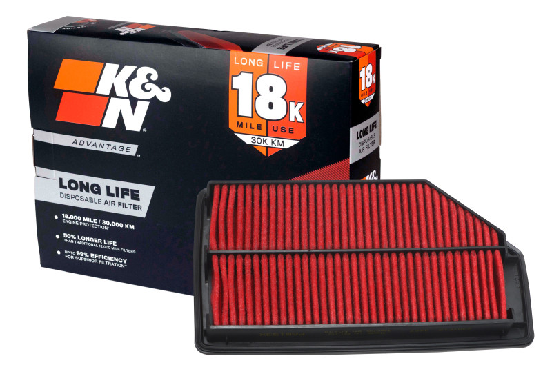 K&N Honda Odyssey V6-3.5L F/I 11-17 Air Filter - KNA-2461 Photo - out of package