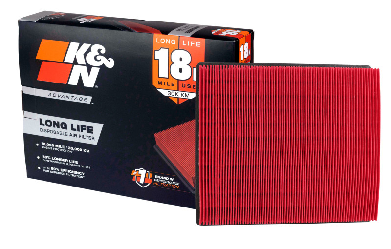 K&N Jeep Renegade L4-2.4L F/I 15-17 Air Filter - KNA-5034 Photo - out of package