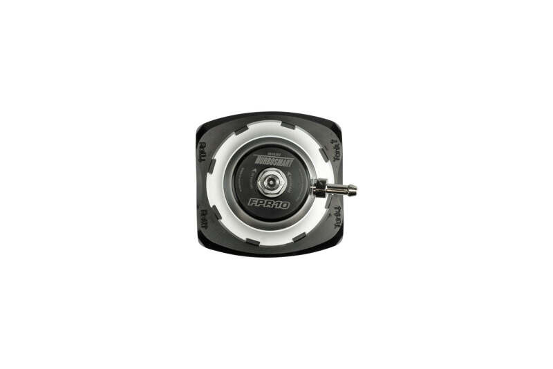 Turbosmart -10AN FPRF10 Canister Style Fuel Filter w/Regulator - Black - TS-0404-1542 Photo - Close Up