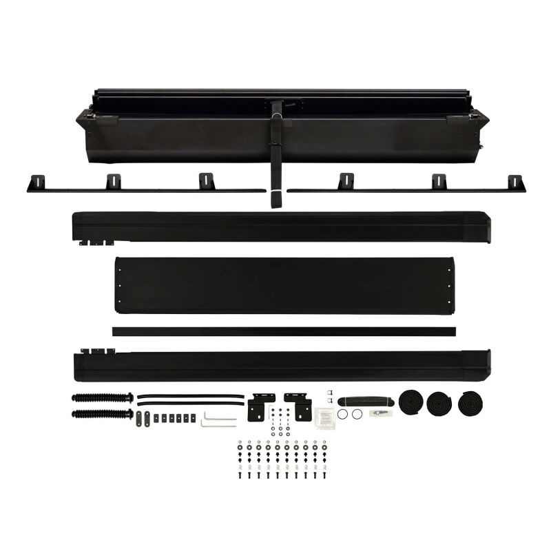 Westin 19-26 GM Silverado/Sierra 1500 5ft 8in Bed Manual Retractable Tonneau Cover - Black - 19-64745 Photo - Close Up