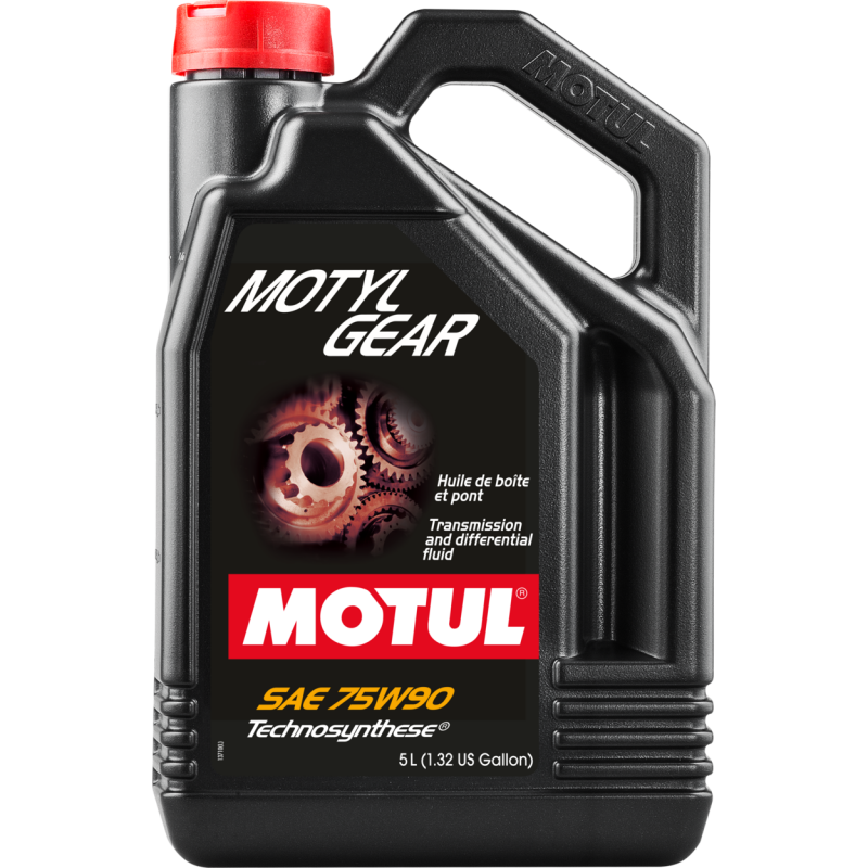 Motul Motylgear 75W90 4X5L - API GL-4/GL-5 MIL-L-2105D - 5L (1.3 Gal.) - 109057 Photo - Primary