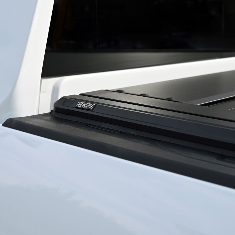 Westin 20-26 GM Silverado/Sierra 2500/3500 6.5ft Bed Electric Retractable Tonneau Cover - Black - 19-53995 Photo - lifestyle view