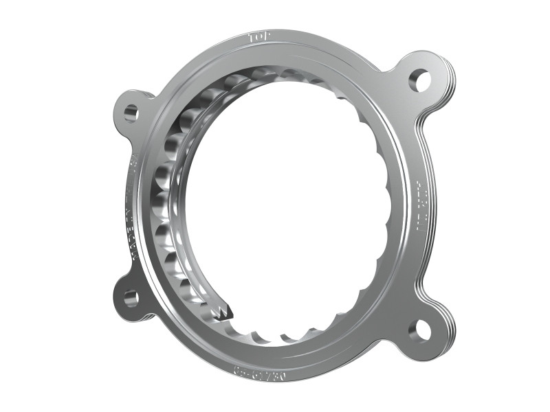 aFe Silver Bullet Throttle Body Spacer Kit Ford Super Duty 23-26 V8-6.8L/7.3L - 46-33028 Photo - Unmounted