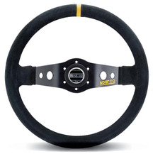 Sparco Steering Wheel 215 Suede Black - 015R215CSN Photo - Primary