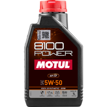 Motul 1L Synthetic Engine Oil 8100 Power 5W50 - 111811 Photo - Primary