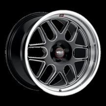 Weld S110 Solana 22x9.5 / 6x135 BP / ET25 / 6.23in BS / 87.1 Dia - Gloss Black Milled Wheel - S11029589P25 Photo - Primary