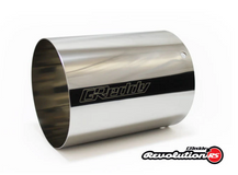 GReddy SS Tip (115mm Dia/120mm Length) for Universal 3in Revolution RS Muffler - 11001140 User 1