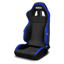 Sparco Seat R100 Black/Blu - 009014NRAZ Photo - Primary
