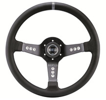Sparco Steering Wheel L777 Leather Black - 015L800PL Photo - Primary