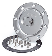 Sparco Fuel Cap Locking Brushed Alum - 27004OA Photo - Primary