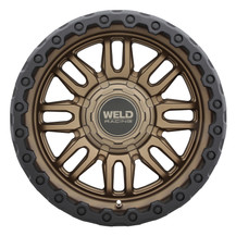 Weld Off-Road Swift 17x9in - 5x114.3 / 5x127 BP - ET-12 - 78.1mm CB- Satin Bronze Wheel & Black Ring - W18079026450 Photo - Primary
