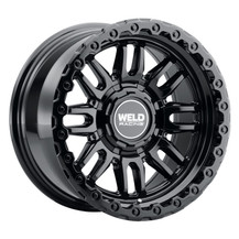 Weld Off-Road Swift 17x9in - 5x114.3 / 5x127 BP - ET-12 - 78.1mm CB - Gloss Black Wheel & Ring - W18479026450 Photo - Primary