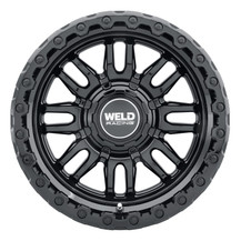 Weld Off-Road Swift 17x9in - 5x114.3 / 5x127 BP - ET-12 - 78.1mm CB - Gloss Black Wheel & Ring - W18479026450 Photo - Primary