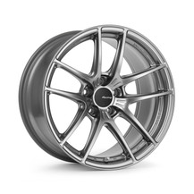 Enkei NVR5 17x9in / 5x100 BP / ET43 / 75mm Bore - Dark Hyper Silver Wheel - 562-790-8043DHS Photo - Primary