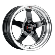 Weld S155 18x11 Ventura 5x120.65 43 Offset BS 7.69 Gloss BLK MIL DIA 72.56 - S10481161P43 Photo - Primary