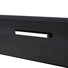 Westin 20-26 GM Silverado/Sierra 2500/3500 6.5ft Bed Electric Retractable Tonneau Cover - Black - 19-53995 Photo - Close Up