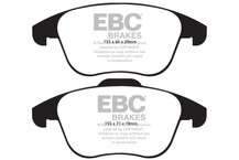 EBC 15 and up Audi Q3 2.0 Turbo Redstuff Front Brake Pads - DP31997C Technical Drawing
