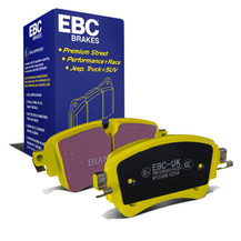EBC 17-18 Audi A4 / A4 Quattro / A5 Quattro Yellowstuff Rear Brake Pads - DP42254R Technical Drawing
