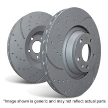 EBC 12+ Scion FR-S 2 GD Sport Rear Rotors - GD7585 Photo - out of package