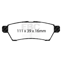 EBC 05+ Nissan Frontier 2.5 2WD Ultimax2 Rear Brake Pads - UD1100 Photo - out of package