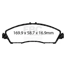 EBC 14+ Acura MDX 3.5 Ultimax2 Front Brake Pads - UD1723 Photo - out of package