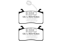 EBC 17-18 Alfa Romeo Giulia Ultimax OEM Replacement Front Brake Pads - UD2052 Technical Drawing