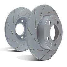 EBC 2016+ Honda Civic (Excl Si) USR Blackdash Sport Slotted Rear Rotors - USR7752 Photo - out of package