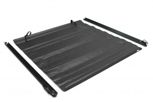 Lund 07-17 Chevy Silverado 1500 (6.5ft. Bed) Genesis Roll Up Tonneau Cover - Black - 96093 Photo - Primary
