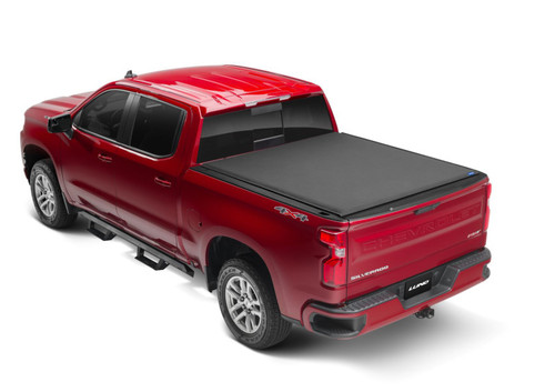 Lund 19-23 Chevrolet Silverado 1500 6.5ft Bed Genesis Elite Roll Up Tonneau - Black - 968293 Photo - Primary