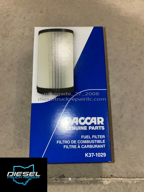 New Genuine Paccar K37-1029 K371029 Fuel Filter Peterbilt Kenworth