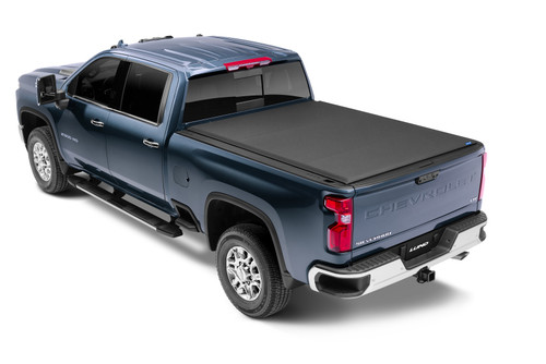 Lund 20-23 Chevrolet Silverado 2500/3500 (6.9ft. Bed) Genesis Roll Up Tonneau Cover - Black - 96054 Photo - Primary