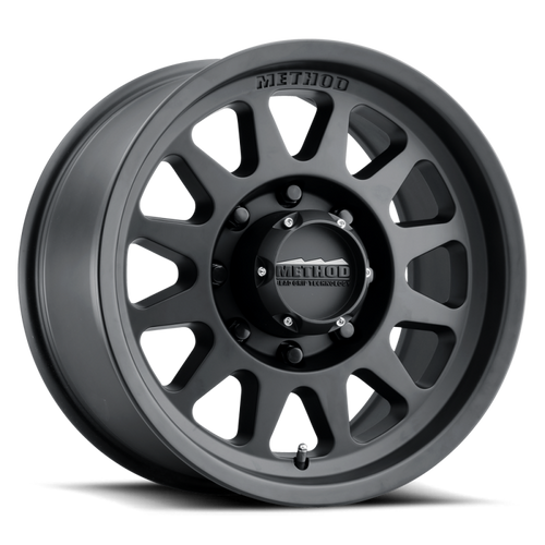 Method MR704 HD 17x9 18mm Offset 8x6.5 130.81mm CB Matte Black Wheel - MR70479080518H Photo - Primary