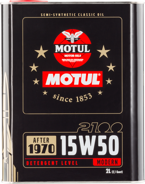 Motul 15W50 Classic 2100 Oil - 10x2L - 104512 Photo - Primary