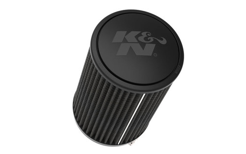 K&N Universal Air Filter (4in. Flange / 6in. Base / 5.25in. Top OD / 9.25in. Height) - RU-3112HBK Photo - Primary
