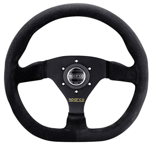 Sparco Steering Wheel L360 Ring Suede Black - 015TRGS1TUV Photo - Primary