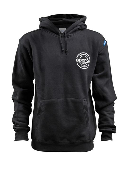Sparco Sweatshirt Hooded S-Seal Blk Lrg - SP03300NR3L Photo - Primary