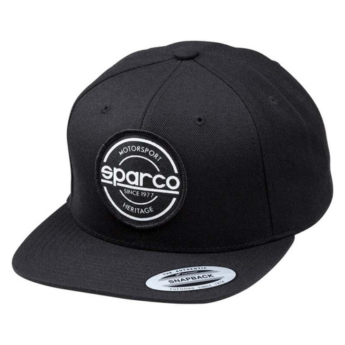 Sparco Cap S-Patch Snapback Black - SP21N Photo - Primary