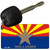 Williams Arizona State Flag Novelty Aluminum Key Chain KC-1494