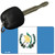 Guatemala Flag Novelty Aluminum Key Chain KC-488
