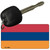 Armenia Flag Novelty Aluminum Key Chain KC-3962