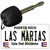Las Marias Puerto Rico Flag Novelty Aluminum Key Chain KC-2852