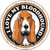 I Love My Bloodhound Color Novelty Metal Circle Sign