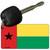Guinea-Bissau Flag Novelty Aluminum Key Chain KC-4027