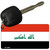 Iraq Flag Novelty Aluminum Key Chain KC-4035