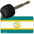 Organization African Unity Flag Novelty Aluminum Key Chain KC-4120