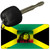 Jamaica Marley Flag Novelty Aluminum Key Chain KC-4215