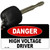 High Voltage Driver Novelty Aluminum Key Chain KC-336