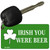 Irish You Were Beer Novelty Aluminum Key Chain KC-4614