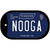 Nooga Tennessee Blue Novelty Metal Dog Tag Necklace